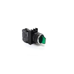 Emas B100SL21Y Yaylı Yeşil Led 0-1 1 NA Işıklı Mandal Buton