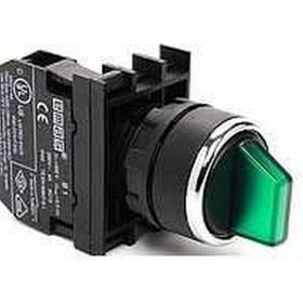 Emas B100SL21Y Yaylı Yeşil Led 0-1 1 NA Işıklı Mandal Buton