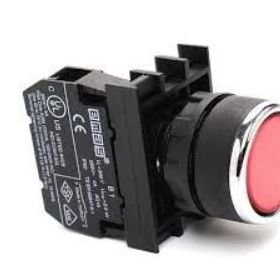 Emas B102dk 22 mm Kırmızı Buton Çift Dev