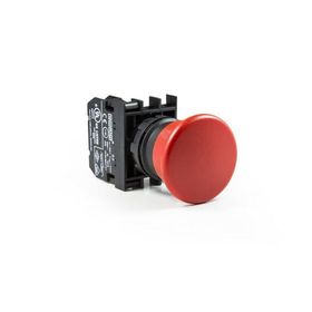 Emas B200MK 1NK Kırmızı Yaylı Mantar Kumanda Butonu
