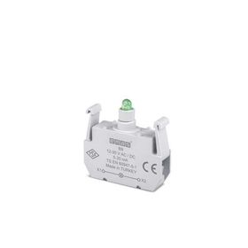 Emas B9 12-30V AC/DC Ledli Yeşil Sinyal Blok Butonu