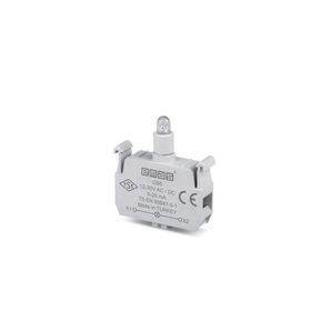 Emas CB5 12-30V AC/DC Beyaz Ledli Butonluk