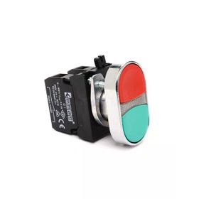 Emas CM102K20KY Kırmızı Yeşil Metal Gövdeli Buton