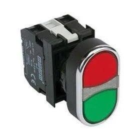 Emas CP102K21KY Çiftli Yaylı Çıkık Kafalı Buton