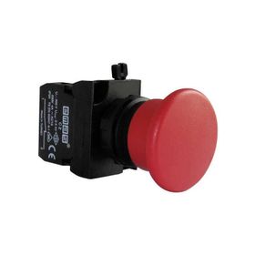 Emas Cp200mk Kırmızı C Plastik Mantar Buton