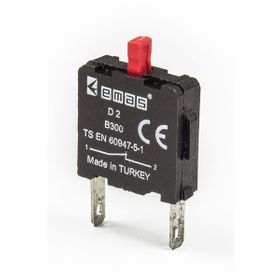 Emas D2 1NK 16mm Kumanda Butonu