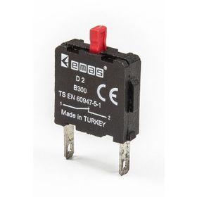Emas D2 1NK 16mm Kumanda Butonu