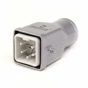Emas EBM05FU30 5 Kontaklı 10A PG11 Metal Seri Uzatma Fişi