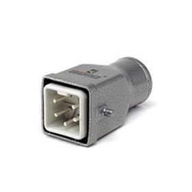 Emas EBM05FU30 5 Kontaklı 10A PG11 Metal Seri Uzatma Fişi