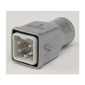 Emas EBM05FU30 5 Kontaklı 10A PG11 Metal Seri Uzatma Fişi