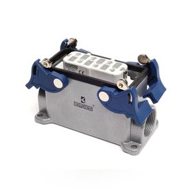 Emas EBM06FD12 16A PG16 Metal Seri 6 Kontaklı Duvar Fişi