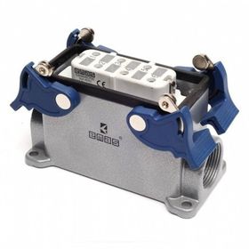 Emas EBM06FD12 16A PG16 Metal Seri 6 Kontaklı Duvar Fişi