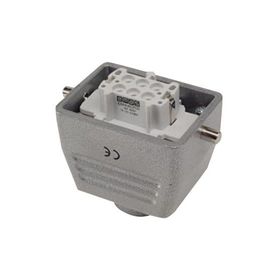 Emas EBM06PU30 Metal 6 Kontak 16A Üstten Girişli Uzatma Tipi Priz