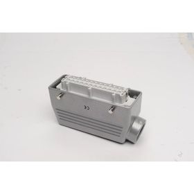 Emas EBM24PU10 Metal 24 Kontak 16A Yandan Girişli Uzatma Tipi Priz
