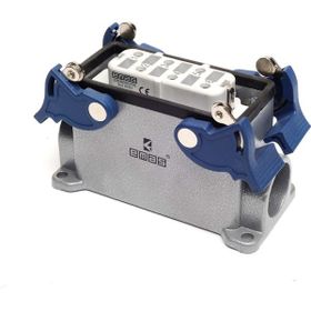 Emas EBM606PD14 6 Kontaklı 35 A PG21 Metal Seri Duvar Prizi