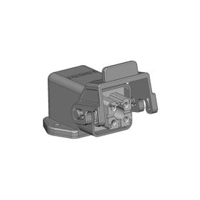 Emas EBP04PE41 10A 4 Kontaklı Plastik Alttan Giriş Eğik Makine Prizi