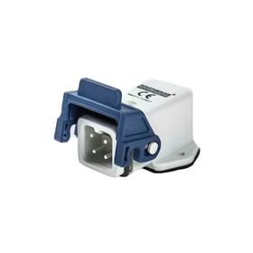 Emas EBP05FE41 5 Kontaklı 10A Plastik Eğik Makine Fişi