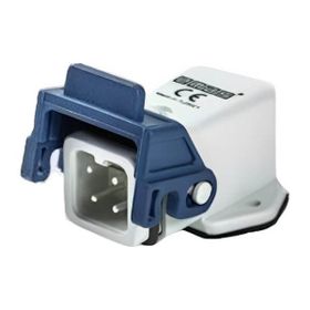Emas EBP05FE41 5 Kontaklı 10A Plastik Eğik Makine Fişi
