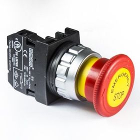Emas H200EE Kırmızı Etiketli Acil Stop Buton