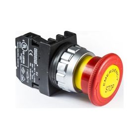Emas H200EE Kırmızı Etiketli Acil Stop Buton