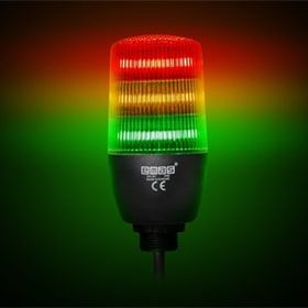 Emas IF5T024ZM05 24V DC 3 Kat 3 Renk PLC Uyumlu Buzzerlı Ledli Işıklı İkaz Lambası