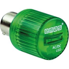Emas Ikml024y 24v Ac/dc Yeşil Led Lamba