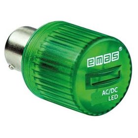 Emas Ikml024y 24v Ac/dc Yeşil Led Lamba