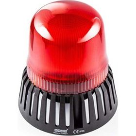 Emas IT120R024Z 12-24V AC/DC Buzzerlı Kırmızı Ledli Tepe Lambası