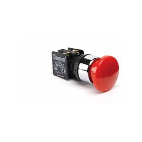 Emas KB14MK 1NA+1NK Kırmızı Mantar Kafalı Buton