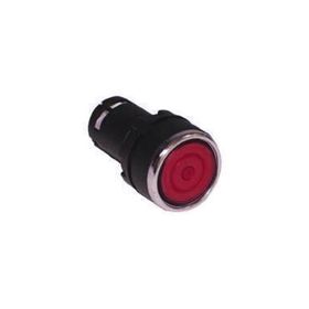 Emas MB200FK 1NK Kırmızı Kalıcı Yaylı Kumanda Butonu