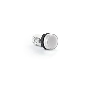 Emas MBSD024B 24V AC/DC Beyaz Led'li Düz Cam Monoblok Sinyal Lambası