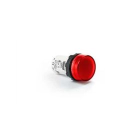 Emas MBSD220K 220V AC Kırmızı Düz Cam Led'li Monoblok Sinyal Lambası