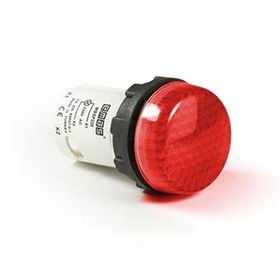 Emas MBSP220K 220V AC Kırmızı Petekli Cam Led'li Monoblok Sinyal Lambası