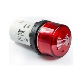 Emas MBZS024S Kırmızı Mb Serisi Monoblok Buzzer Sinyal Tipi