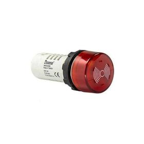 Emas MBZS024S Kırmızı Mb Serisi Monoblok Buzzer Sinyal Tipi