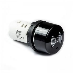 Emas MBZX220S 220V AC Siyah Mb Serisi Sinyal Tipi Monoblok Buzzer