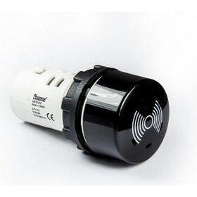 Emas MBZX220S 220V AC Siyah Mb Serisi Sinyal Tipi Monoblok Buzzer