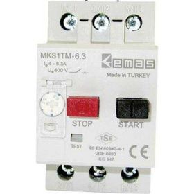 Emas MKS1TM-6.3 Termik Manyetik Korumalı Şalter