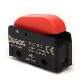 Emas MN2TIP12 Plastik Tekli 2NO MN2 Serisi Plastik Mini Switch
