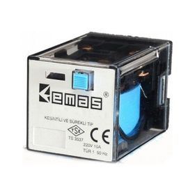 Emas RE1P08AC012 8 Pinli Röle