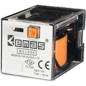 Emas RE1P08AC024 8 Pinli Röle