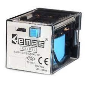 Emas RE1P11DC024 11 Pin 24VDC Röle 3 Kontak