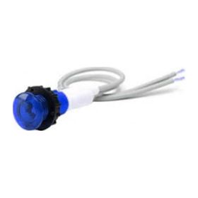 Emas S100LM1 12V AC/DC 10mm Mavi Led Sinyal Lambası