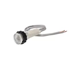 Emas S100NB 230V AC 12.5 cm 10 mm Beyaz Sinyal Lambası