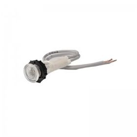 Emas S100NB 230V AC 12.5 cm 10 mm Beyaz Sinyal Lambası