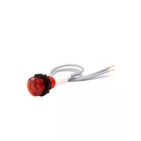 Emas S100NK 230V AC 10mm Kırmızı Ampul Sinyal Lambası