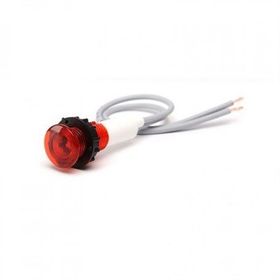 Emas S100NK 230V AC 10mm Kırmızı Ampul Sinyal Lambası