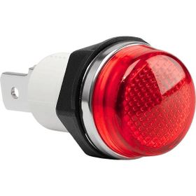 Emas S140NK1 12V DC 14mm Kırmızı Ampul Sinyal Lambası