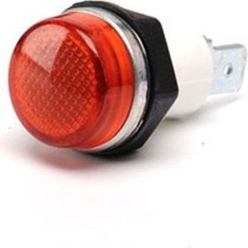 Emas S140NK1 12V DC 14mm Kırmızı Ampul Sinyal Lambası