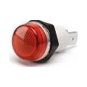 Emas S140NK1 12V DC 14mm Kırmızı Ampul Sinyal Lambası